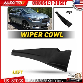 Black Wiper Cowl Cover Trim Left Side Fit Infiniti QX60 2016-20 66895-9NB0A 1-5X