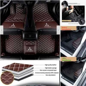 For Mitsubishi Car Floor Mats Carpets Custom All Weather Auto Waterproof Liners
