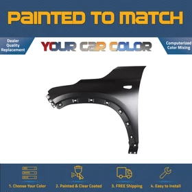 For 2021-2025 KIA SELTOS, Left Fender (Driver); LX; w/SL Hole Painted to Match