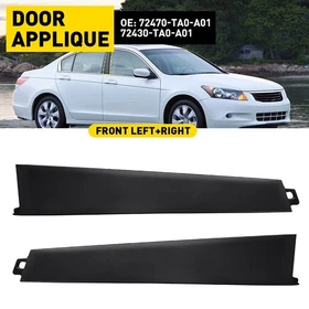 Front Driver /Passenger Side Door Pillar Molding Trim For Honda Accord 2008-2013