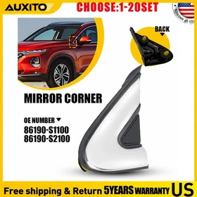 86190-S2100 Left Mirror Corner Fender Molding Fit Hyundai Santa Fe 2019-23 1-10X