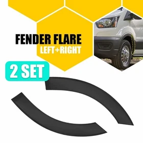Front Left+Right Door Fender Flare Molding Trim For 2015-2024 Ford Transit