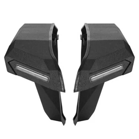 Front / Rear Flat Fender Flares Wheel Mud Guard Fit 2018-2025 Jeep Wrangler JL