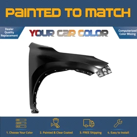 For 2022-2024 LEXUS NX350h, Right Fender (Passenger Side) ALUM Painted to Match