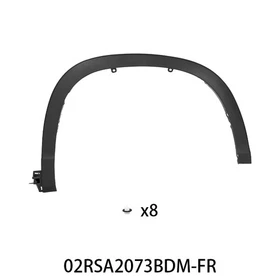 Fender Flares Fits For 2014-2018 Toyota Highlander Front Left / Right/ Pair