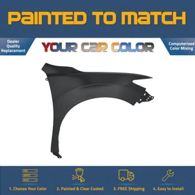 For 2013-2018 ACURA RDX, Right Fender (Passenger Side) Painted to Match