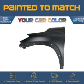 For 2023-2023 TOYOTA COROLLA CROSS HYBRID, Left Fender (Driver) Painted to Match