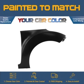For 2012-2017 HYUNDAI VELOSTER, Right Fender (Passenger Side) Painted to Match
