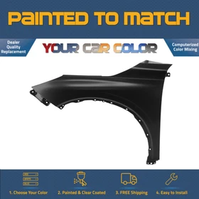 For 2022-2025 ACURA MDX, Left Fender (Driver Side) Painted to Match