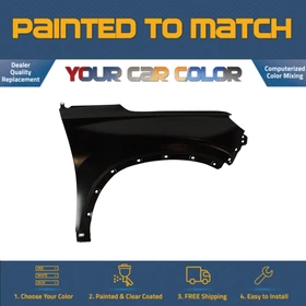 For 2019-2020 HYUNDAI SANTA FE, Right Fender (Passenger Side) Painted to Match