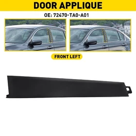 72430-TA0-A01 Front Driver Passenger Door Pillar Molding Fit 08-13 Honda Accord