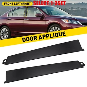 For Honda Accord 2008-2013 Front Door Pillar Molding Black Left & Right 2-6X For Honda Accord 2008-2013 Front Door Pillar Molding Black Left & Right 2-6X