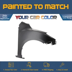 For 2012-2013 MAZDA 3 4DR Right Fender 4DR w/SG w/o SL Hole w/o Mld Hole Painted