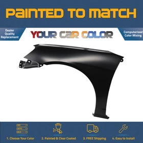 For 2001-2003 HONDA CIVIC COUPE, Left Fender (Driver Side) Painted to Match For 2001-2003 HONDA CIVIC COUPE, Left Fender (Driver Side) Painted to Match