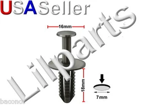 Mercedes Benz Bumper Bar Fender Liner Push Type Retainer a124-990-04-92