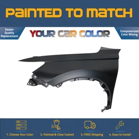 For 2023-2025 HONDA CR-V HYBRID, Left Fender (Driver Side) Painted to Match