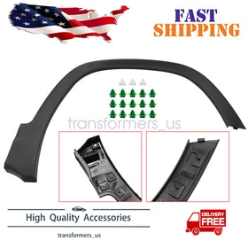 Fits For 2018-2023 2024 GMC Terrain Front Fender Flare Molding Trim 84579535 Fits For 2018-2023 2024 GMC Terrain Front Fender Flare Molding Trim 84579535