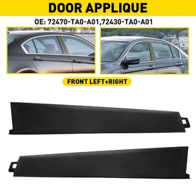 Front LH RH Door Pillar Molding Trim For Honda Accord 08-13 72430-TA0-A01 2-20X