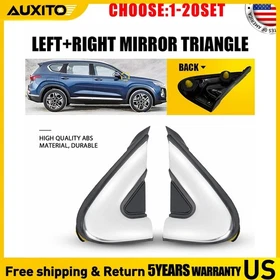 Pair LH RH Mirror Corner Fender Molding Fit For 2019-2023 Hyundai Santa Fe 2-20X