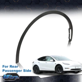 Fit For 2020-2023 Tesla Model Y Front Rear LH RH Side Wheel Molding Fender Flare