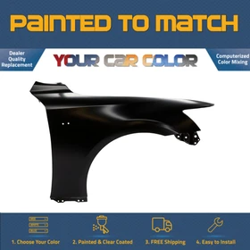 For 2014-2020 LEXUS IS200t, Right Fender;  w/F Sport Pkg Painted to Match