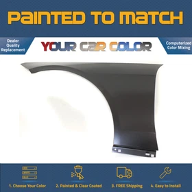 For 2003-2009 MERCEDES E-CLASS SEDAN, Left Fender;  Steel Painted to Match