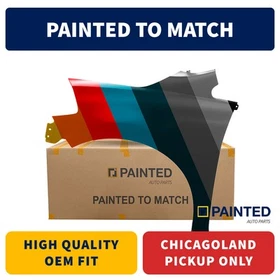 Fender Driver Side Painted to Match for Nissan Datsun Versa Hb 07-12 Fca01Zw5Mb