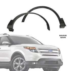 Fit For Ford Explorer 2011-2015 Front LH RH Fender Flare Wheel Well Arch Molding