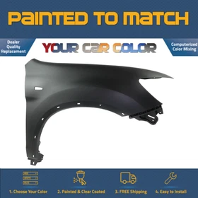 For 2016-2019 MITSUBISHI OUTLANDER SPORT, Right Fender  Painted to Match