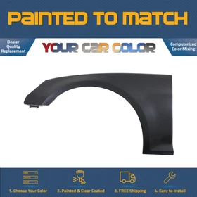 For 2020-2021 AUDI A4, Left Fender (Driver Side); SEDAN Painted to Match