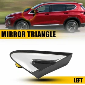 Side View Fender Mirror Corner Trim Cover Driver For 2019-2023 Hyundai Santa Fe