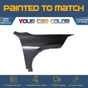 For 2018-2023 BMW X2, Right Fender (Passenger Side); F39; Steel Painted to Match