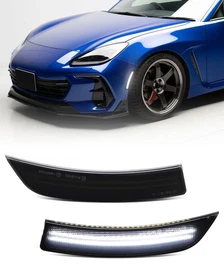 For 2022-2024 Toyota GR86 Subaru BRZ Front Fender Bumper LED Side Marker Light