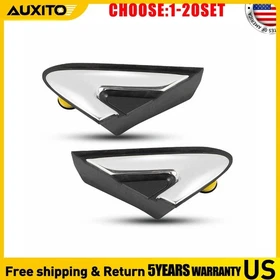 Mirror Corner Fender Molding For 2019-23 Hyundai Santa Fe Left Right Side 2-20X