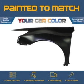 NEW Fits:&nbsp;2009 2010 2011 2012 2013 2014 Acura TL Left Fender (PREMIUM) Painted