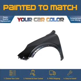 For 2020-2022 SUBARU OUTBACK, Left Fender (Driver); Standard Painted to Match