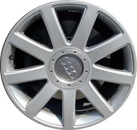 2002-2005 AUDI A4 AUDI A8 AUDI S6 Silver 18x8 OEM Wheel 58773 2002-2005 AUDI A4 AUDI A8 AUDI S6 Silver 18x8 OEM Wheel 58773
