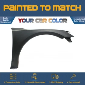 For 2011-2018 Volkswagen JETTA, Right Fender (Passenger); SEDAN Painted to Match