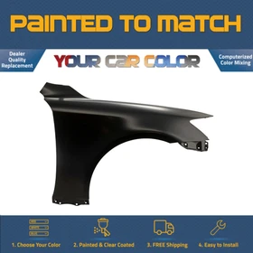 For 2006-2010 LEXUS IS250, Right Fender (Passenger Side) Painted to Match