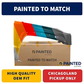 Fender Passenger Side Painted to Match for Jeep Liberty 08-12 55399010Ab OE Fit