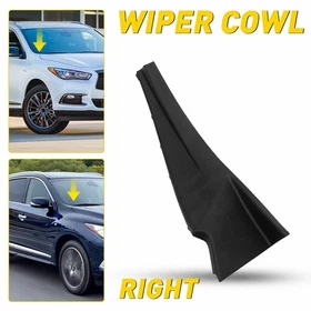 For Infiniti QX60 3.5L 2016-2020 Windshield Wiper Side Cowl Extension Cover Trim For Infiniti QX60 3.5L 2016-2020 Windshield Wiper Side Cowl Extension Cover Trim