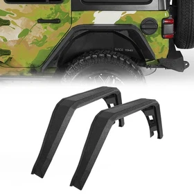 Front Rear Fender Flare Wheel Guard Fit 2018-2026 Jeep Wrangler JL Gladiator JT