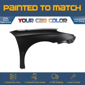 For 2002-2006 LEXUS ES300/ES330, Right Fender (Passenger Side) Painted to Match