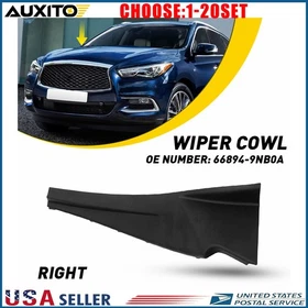 Right Passenger Side Wiper Cowl Cover Trim Fender For Infiniti QX60 16-20 1-5X