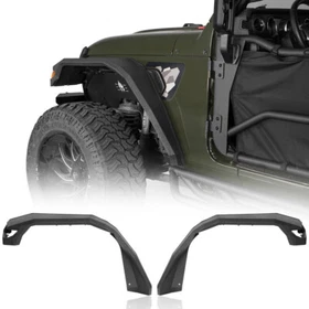 Front Rear Fender Flares Fit Jeep JL JLU 2018 2019 2020 2021 2022 2023 2024-2026