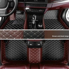 For Mitsubishi Car Floor Mat Custom Carpets All Weather Non-slip Liners Auto