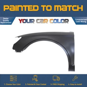 For 2015-2020 AUDI A3 CABRIO, Left Fender (Driver Side) Painted to Match