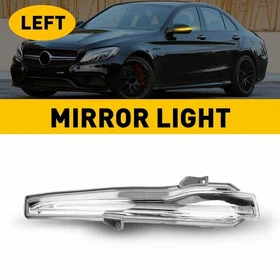Left+Right Side Mirror Turn Signal Light Lamp For Mercedes Benz S550 Base 14-16