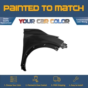 For 2018-2023 NISSAN KICKS, Right Fender (Passenger Side) Painted to Match
