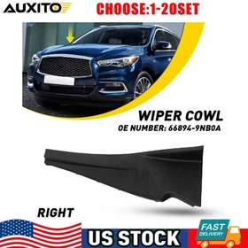 Passenger Right Side Wiper Cowl Cover Trim Fit Infiniti QX60 3.5L 2016-2020 1-5X